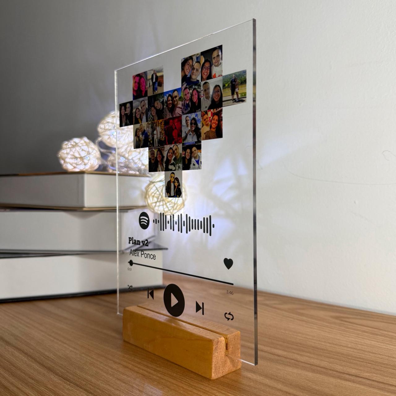 Placa Clásica – Corazón