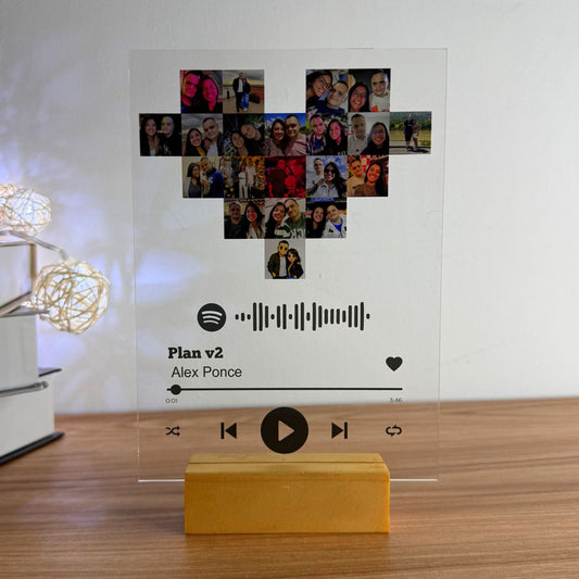 Placa Clásica – Corazón