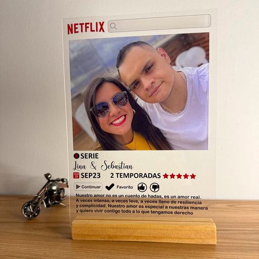 Placa Clásica – Netflix
