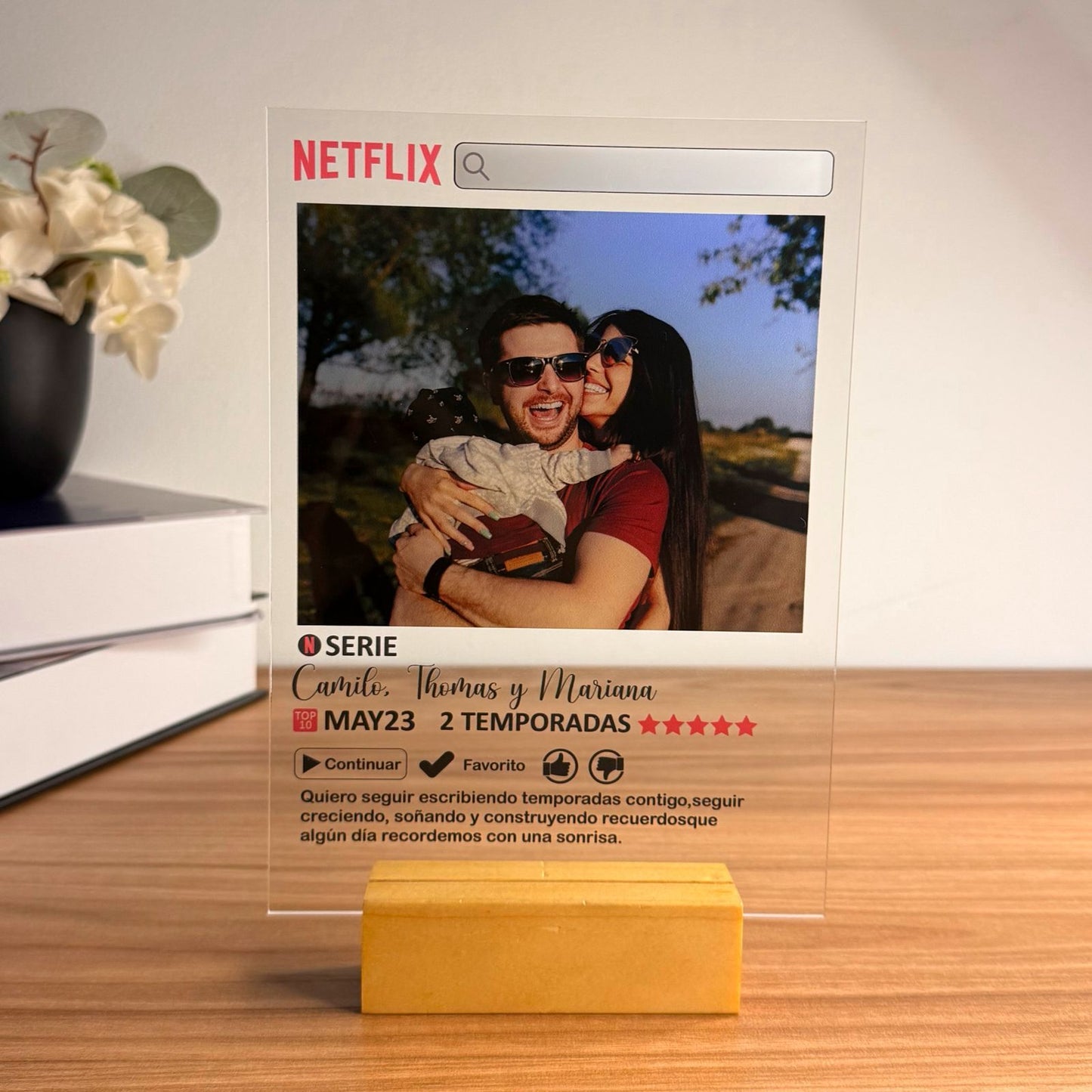 Placa Clásica – Netflix
