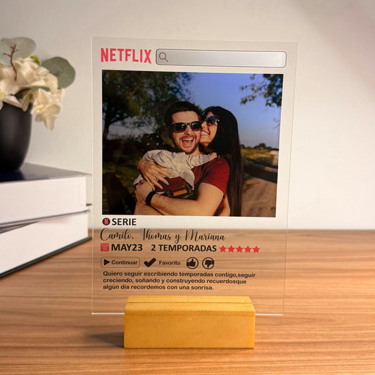 Placa Clásica – Netflix