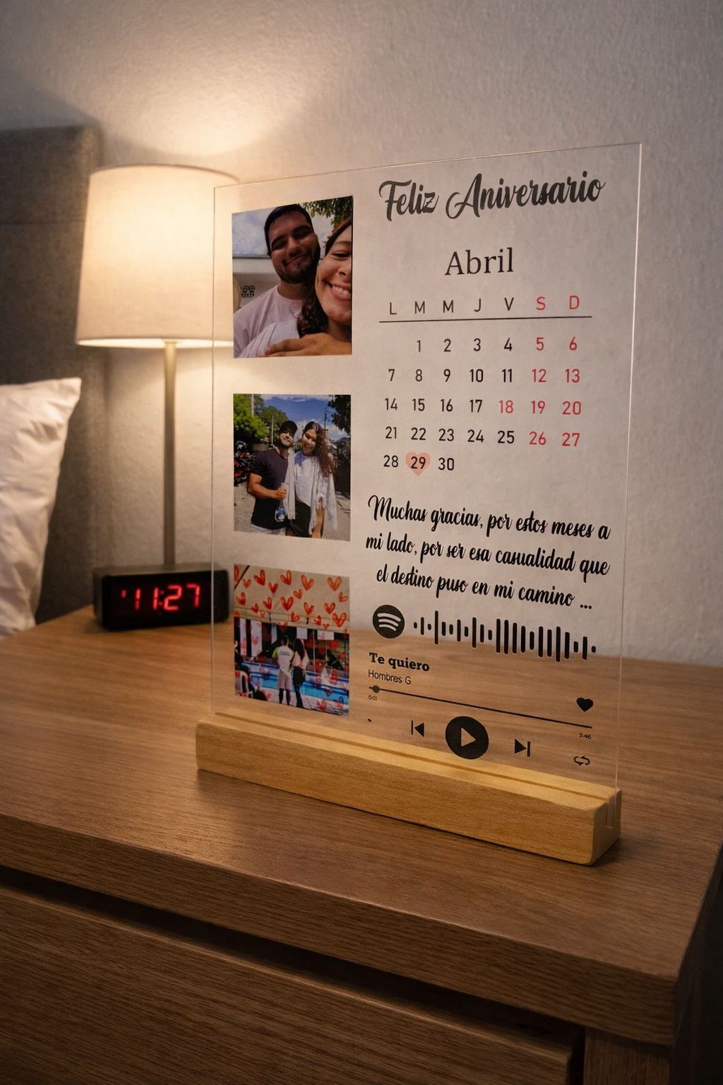 Placa Clásica – Calendario